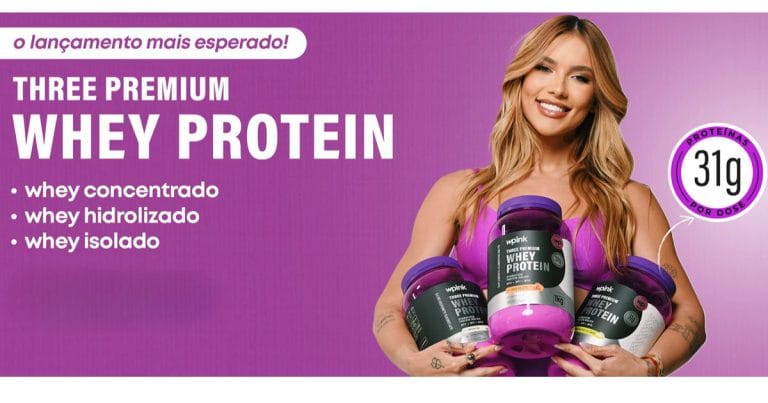 Whey Protein Wepink: O grande lançamento da linha wpink suplementos